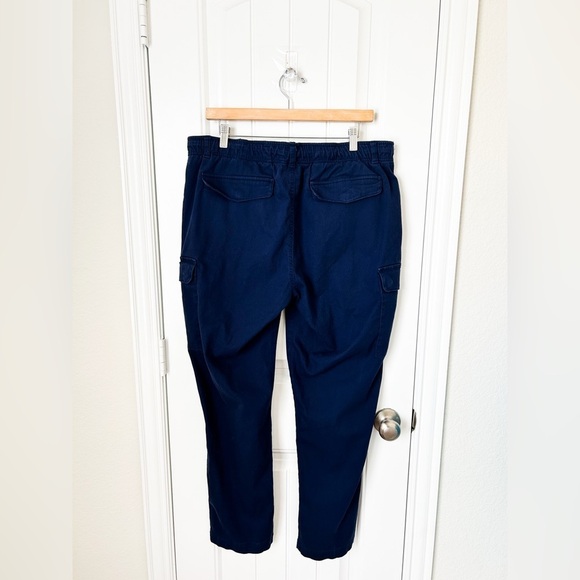 Vineyard Vines Women’s Casual Cotton Pants Navy Blue Size Large - Picture 2 of 2